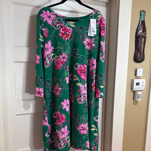 Lilly Pulitzer NWT Solia Chilly Lilly Dress XXL - Picture 1 of 4